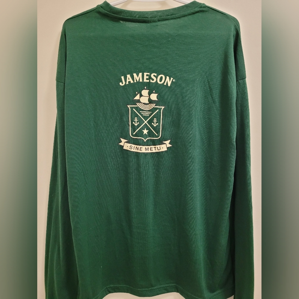 Mens Jameson Whiskey Long Sleeve Shirt - Picture 2 of 3